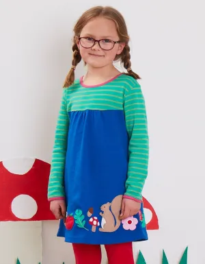 Organic Forest Adventure Applique T-Shirt Dress
