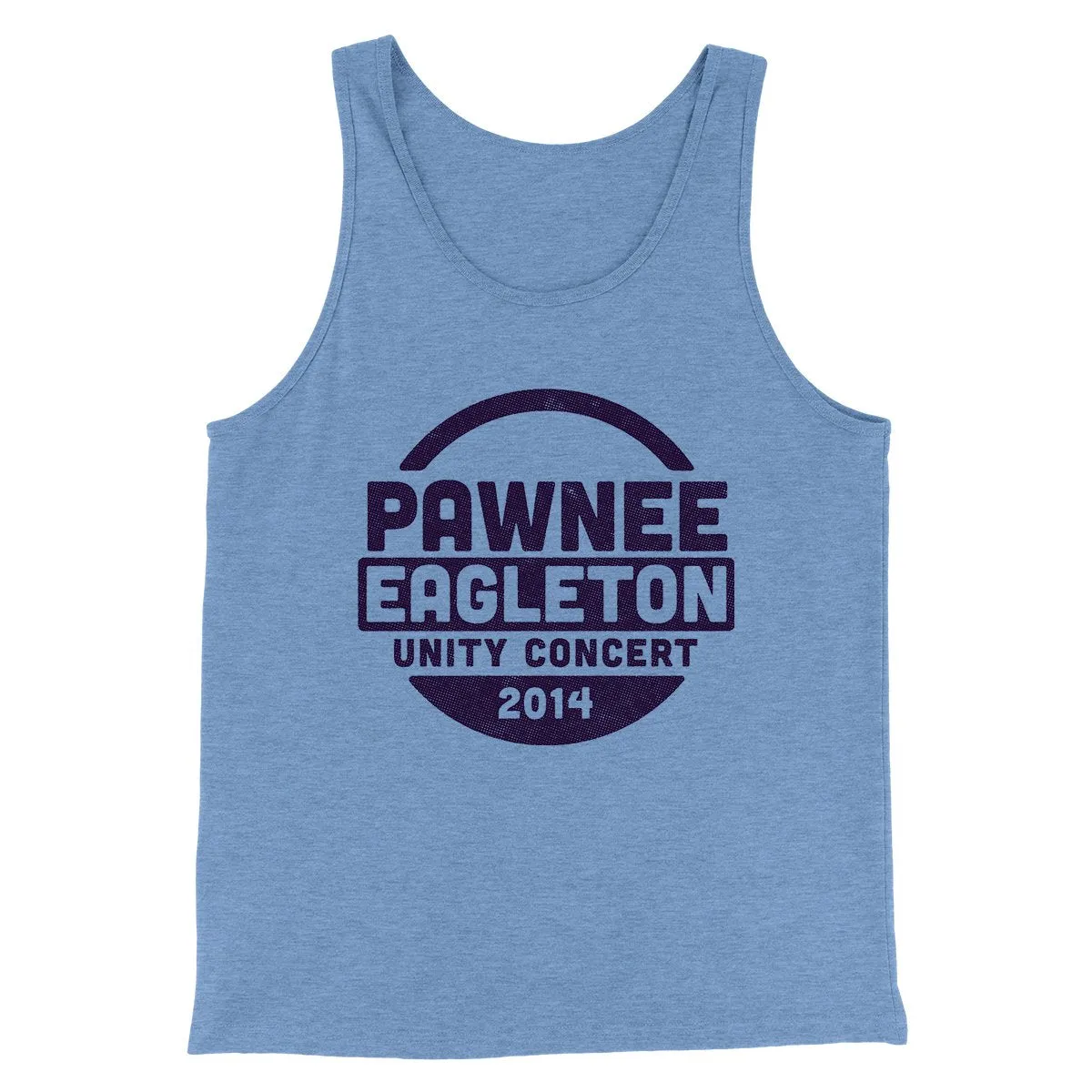 Pawnee Eagleton Unity Concert Men/Unisex Tank Top