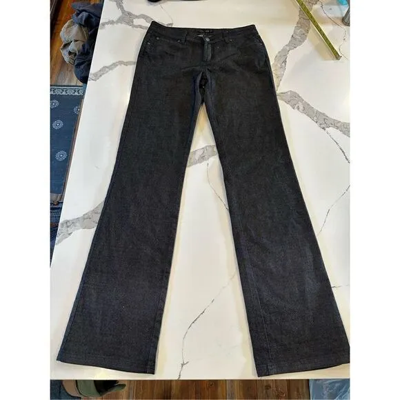 PrAna Mid-Rise Bootcut Jeans Charcoal Women’s Sz 8 Tall