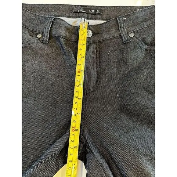PrAna Mid-Rise Bootcut Jeans Charcoal Women’s Sz 8 Tall