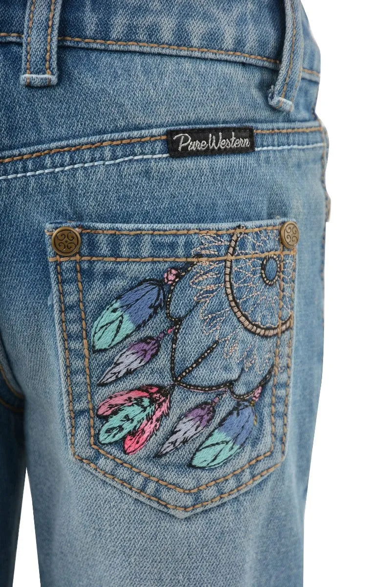 Pure Western Jeans Girls Sunny Bootcut