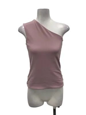 Purple One Shoulder Top OSN
