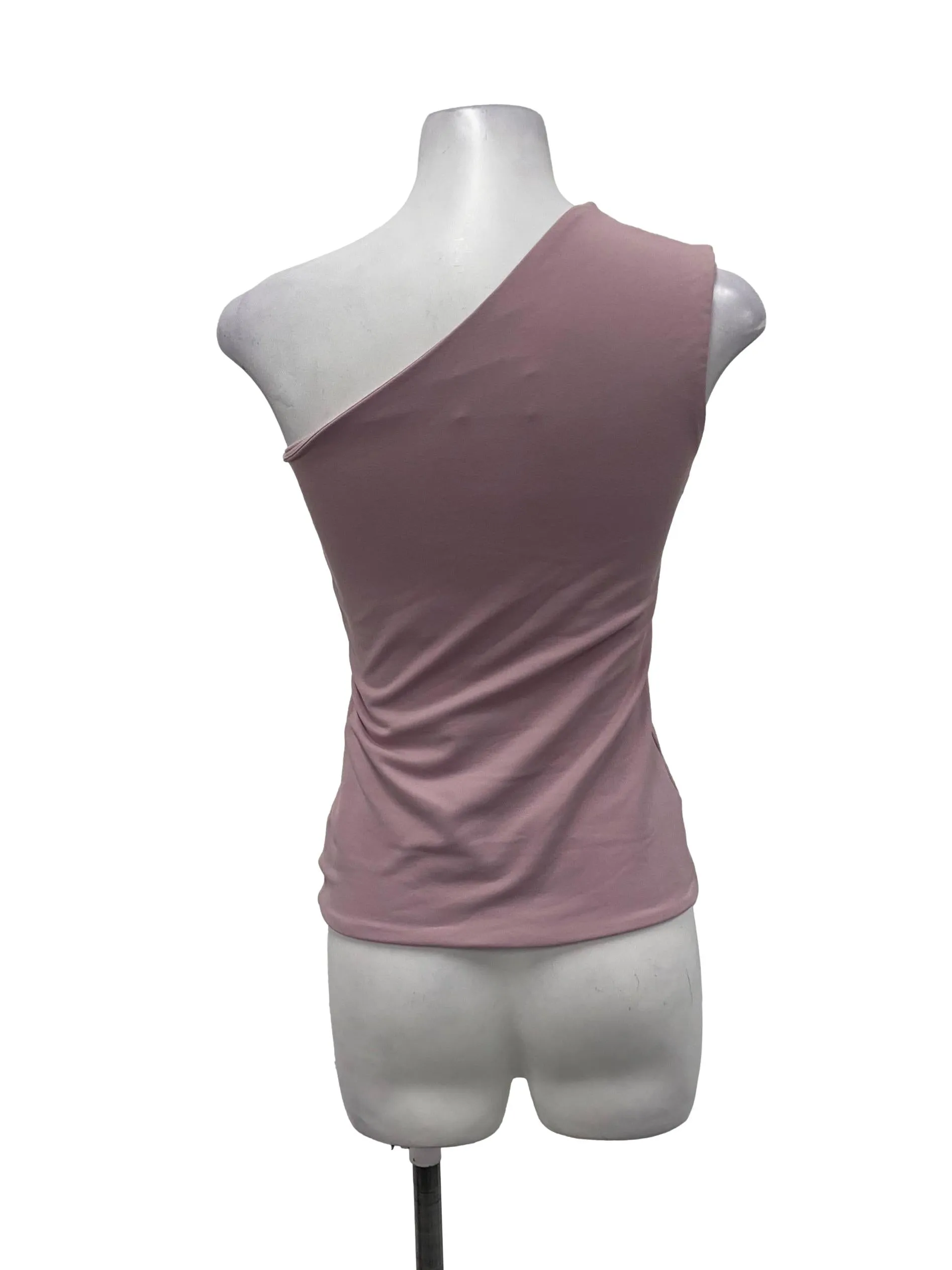 Purple One Shoulder Top OSN