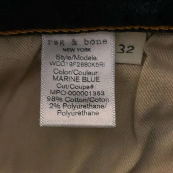 Rag &amp; bone high rise bootcut Jeans New with tags