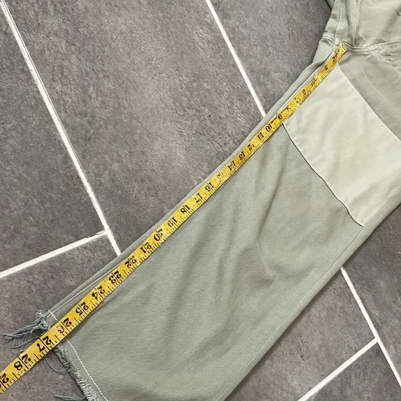 Reformation Ryan Tonal Patch High Rise Straight Jeans Size 27