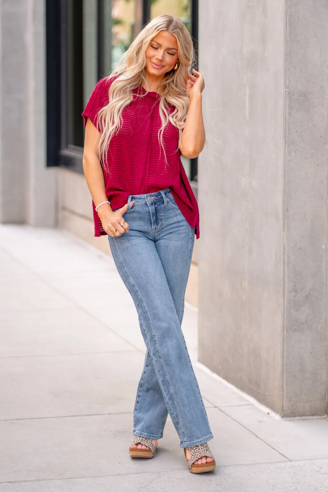 Remmy Mid Rise Straight Fit Regular & Plus Sizes