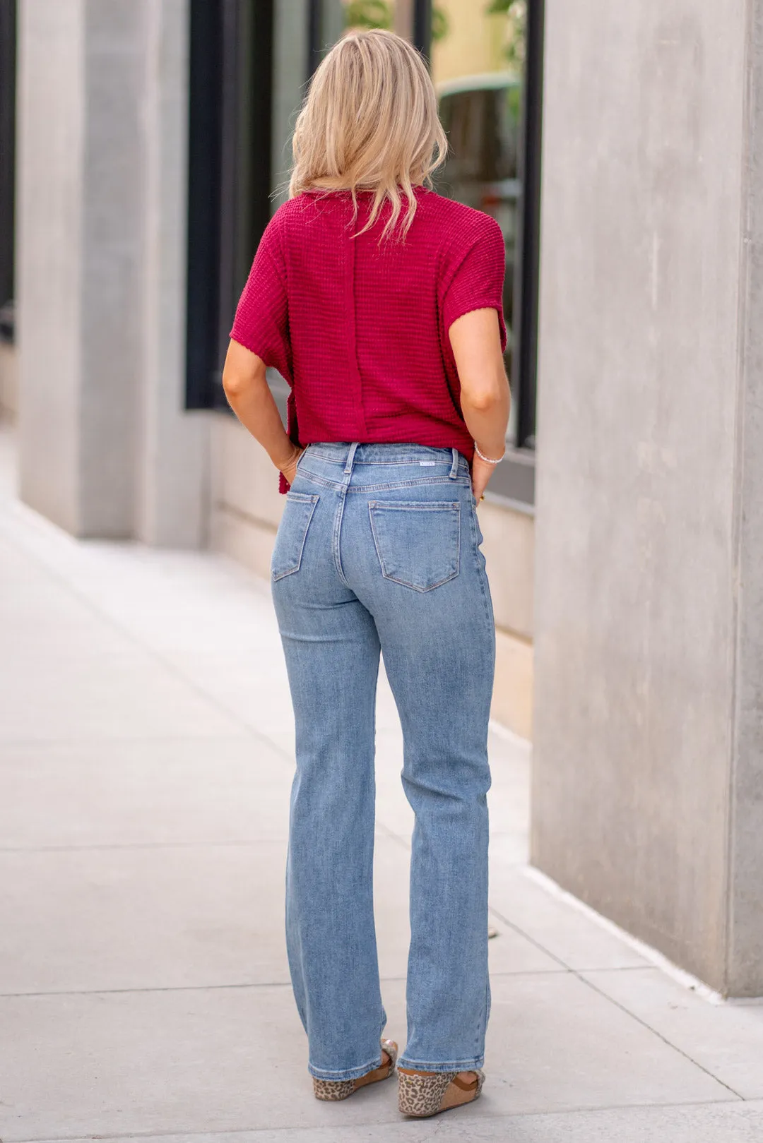 Remmy Mid Rise Straight Fit Regular & Plus Sizes