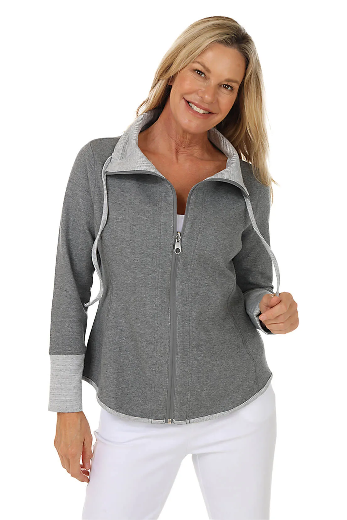 Reversible Zip-Front Jacket