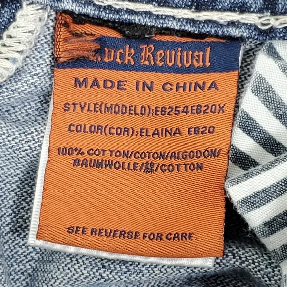 Rock  Revival  Elaina bootcut jeans size 26