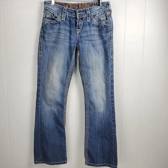 Rock  Revival  Elaina bootcut jeans size 26