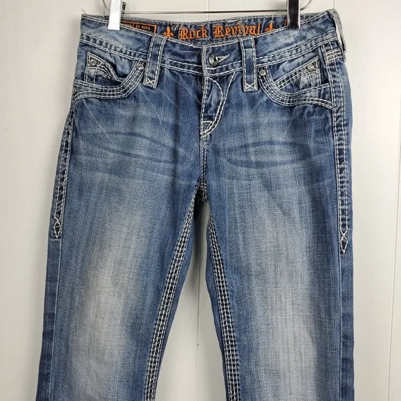 Rock  Revival  Elaina bootcut jeans size 26