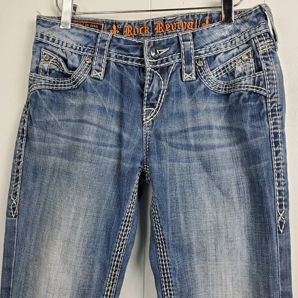 Rock  Revival  Elaina bootcut jeans size 26