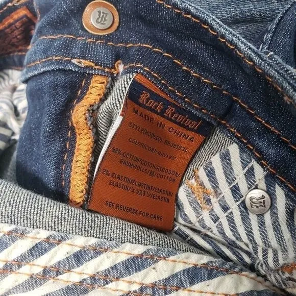 Rock Revival Haley Bootcut Jeans Size 28