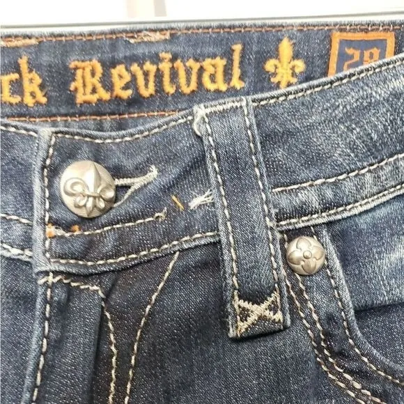 Rock Revival Haley Bootcut Jeans Size 28