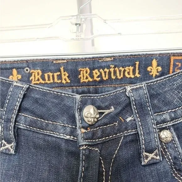 Rock Revival Haley Bootcut Jeans Size 28