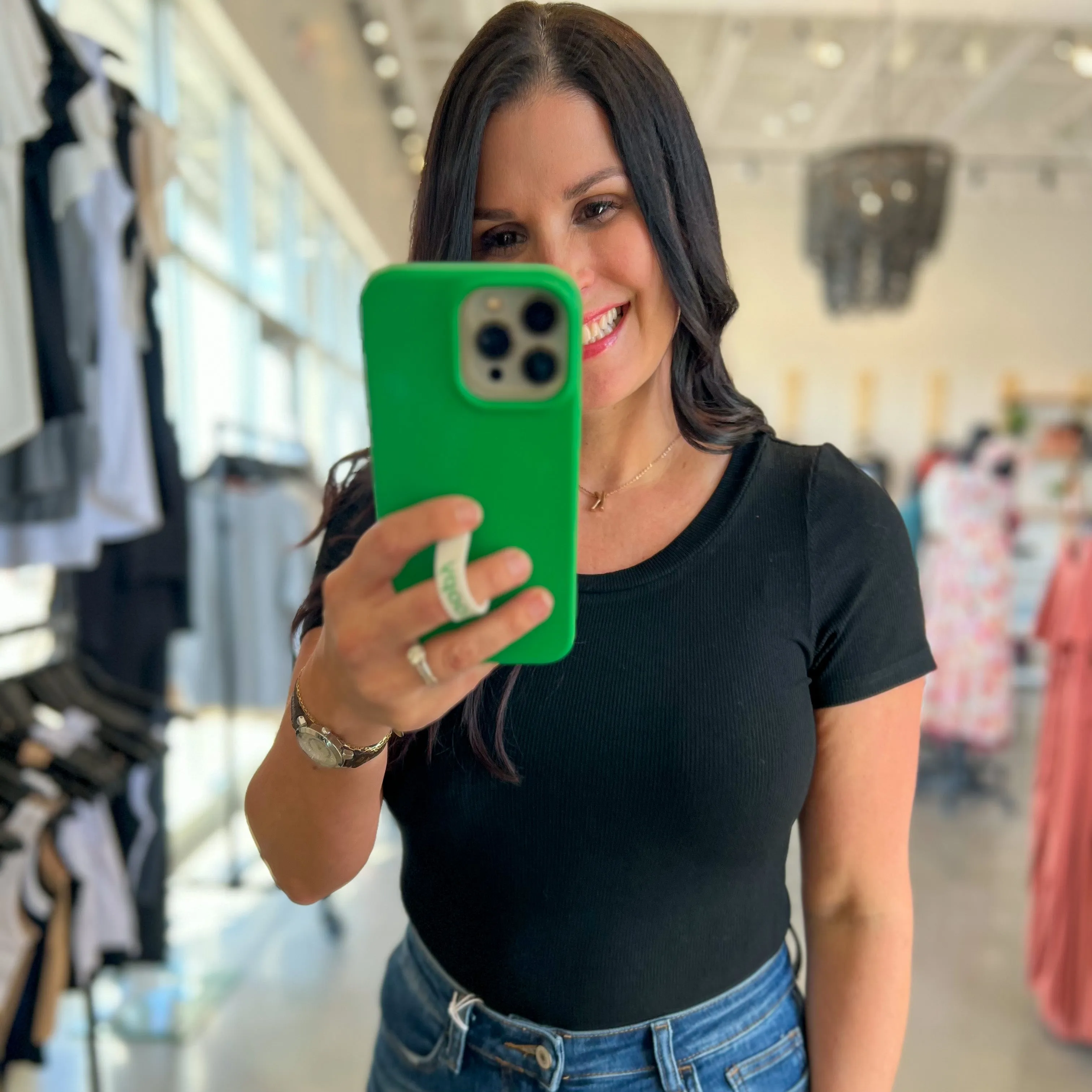Round Neck Tee Bodysuit