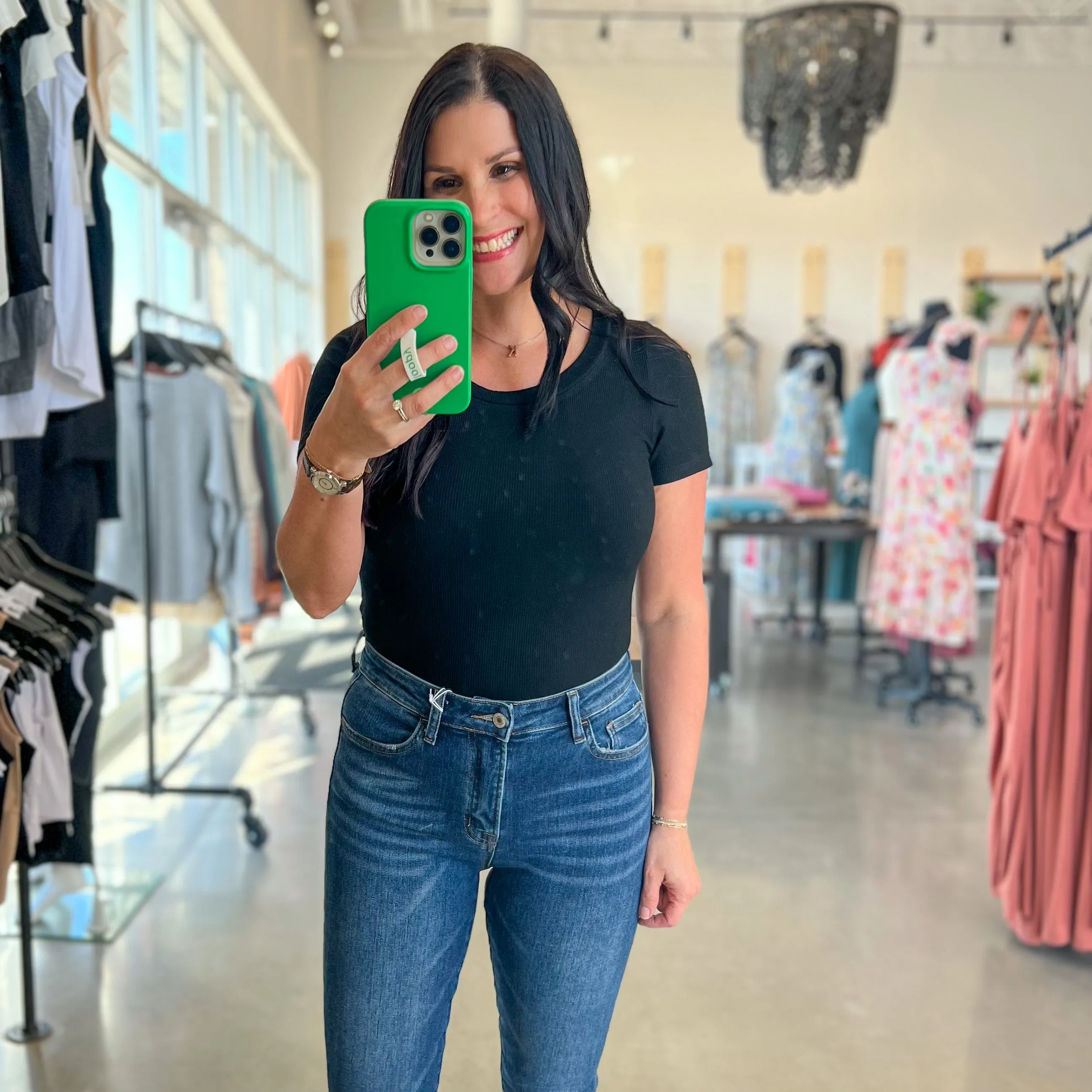 Round Neck Tee Bodysuit