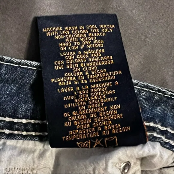 Seven 7  Bootcut Medium Wash Flap Pocket Jeans Women’s Size 10