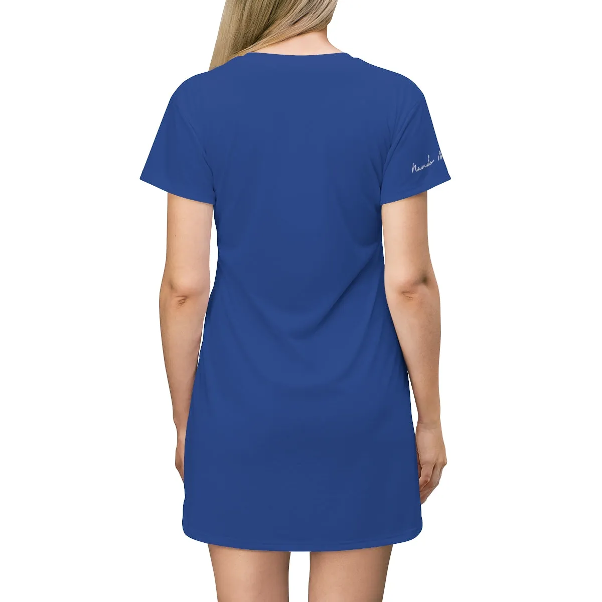 Shirtdress, Blue Dreamy Kitty