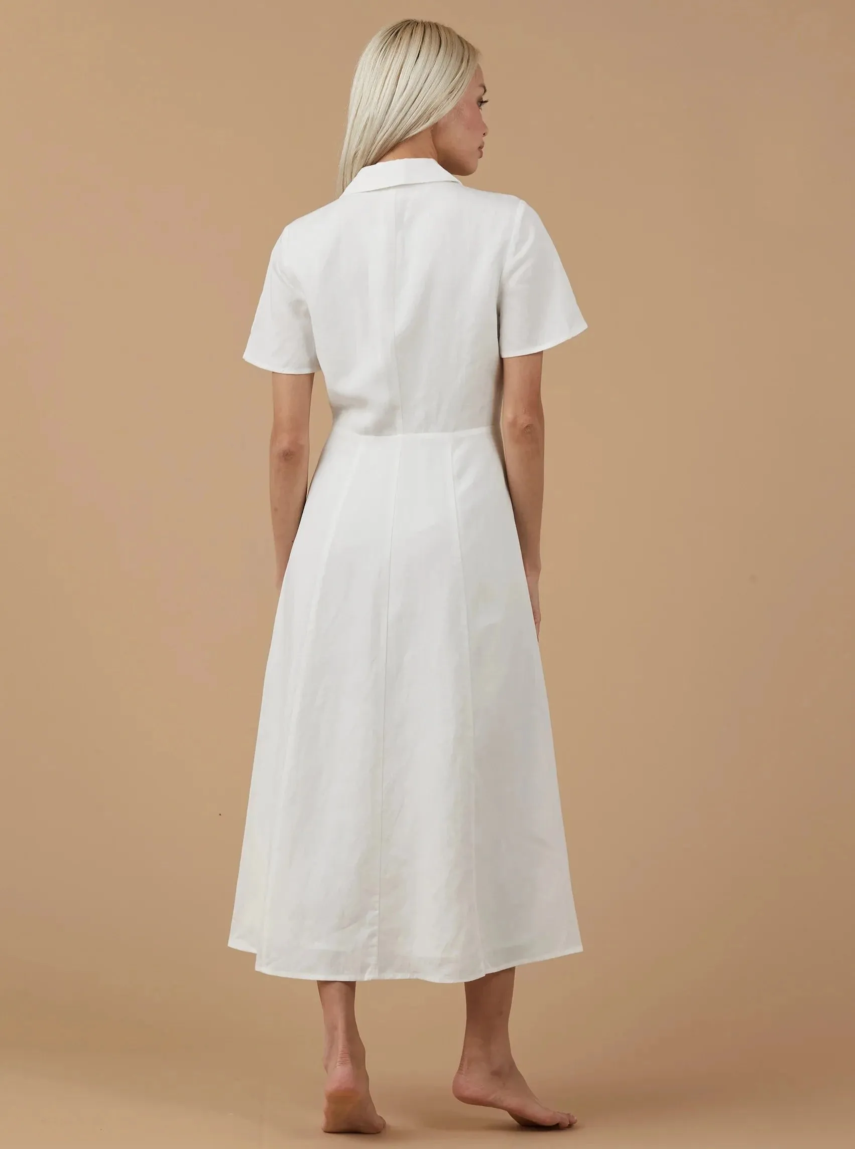 Short Sleeve Shirt Dress