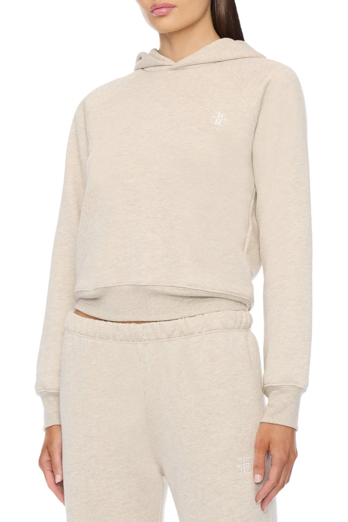 Shrunken Hoodie Sweatshirt