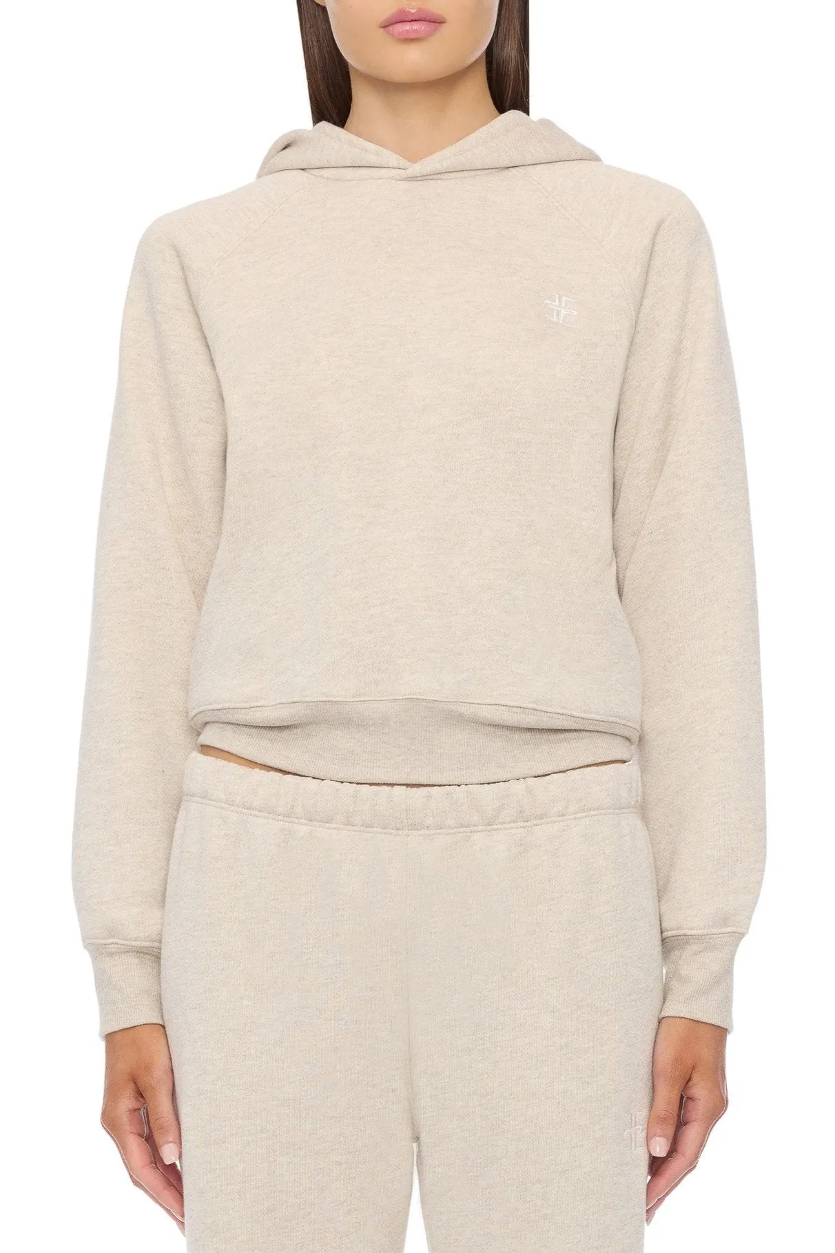 Shrunken Hoodie Sweatshirt
