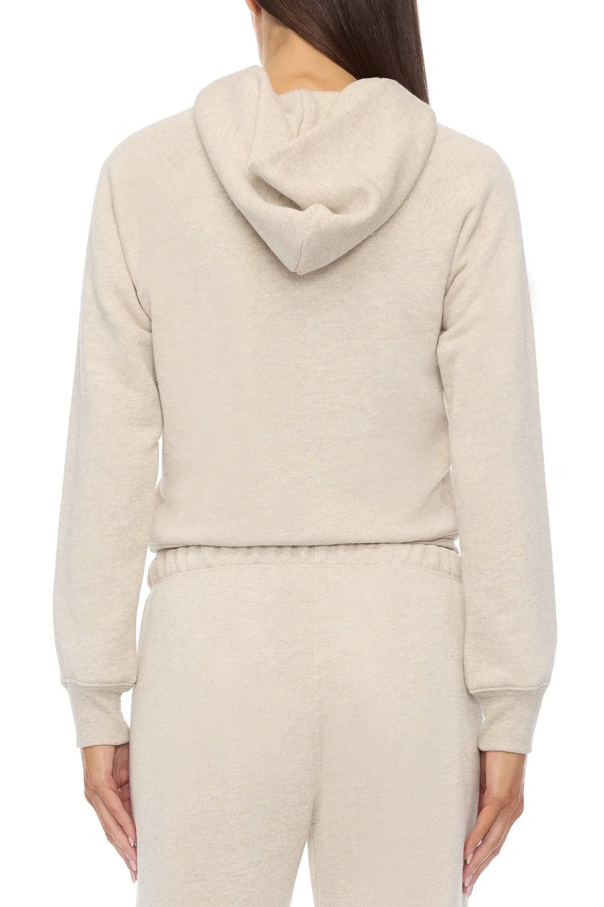 Shrunken Hoodie Sweatshirt