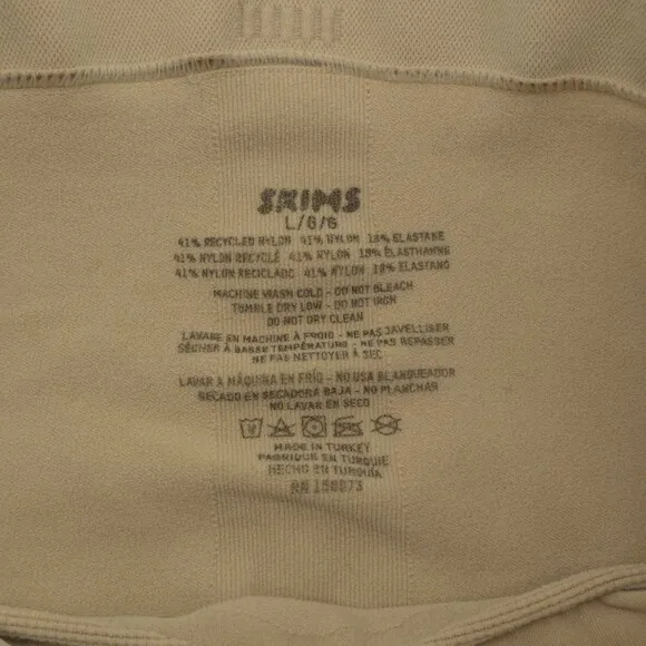 SKIMS Seamless Sculpt Strapless Shortie Bodysuit Size Large NWOT