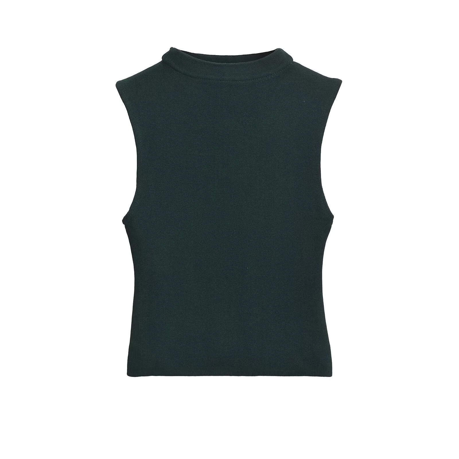 Sleeveless Boat Neck Tank Top