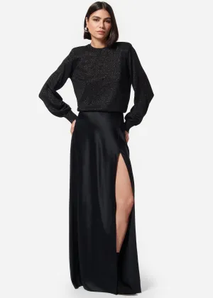 Slit Skirt (Black)