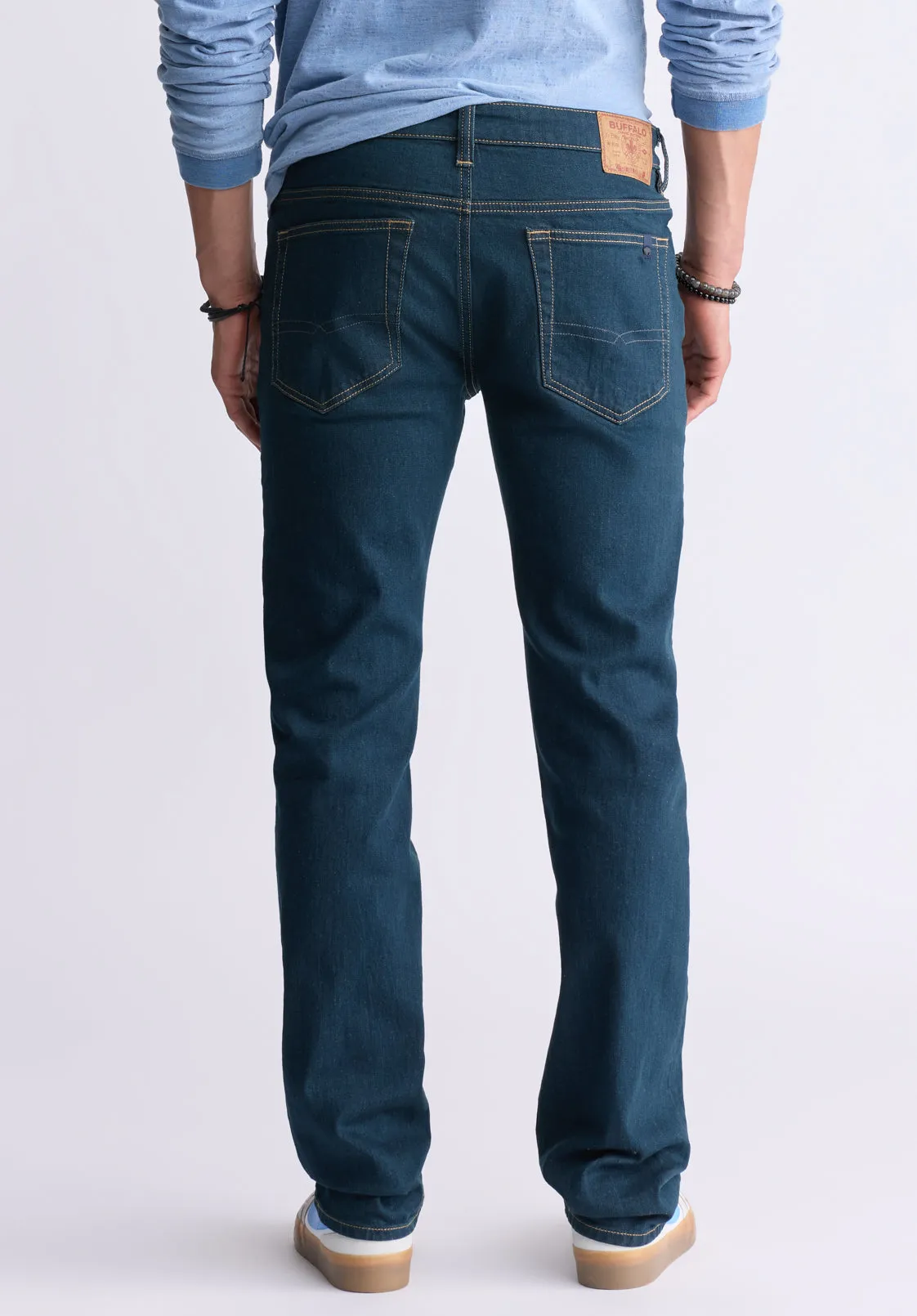 Straight Six Men's Jeans in Tinted Indigo - BM22997