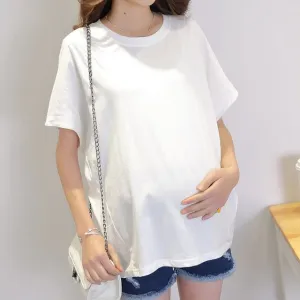 Summer Loose Bat Sleeve Clothes For Pregnant Women
