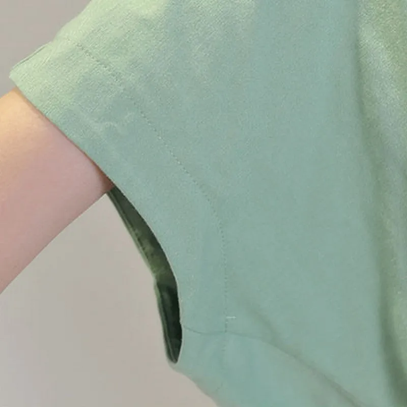 Summer Loose Bat Sleeve Clothes For Pregnant Women