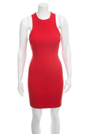 T Alexander Wang Red Sleeveless Mini Dress SZ XS