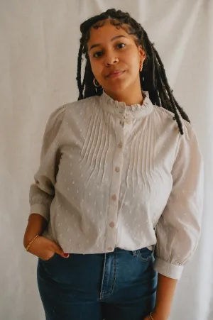The Lisana Shirt - Chalk