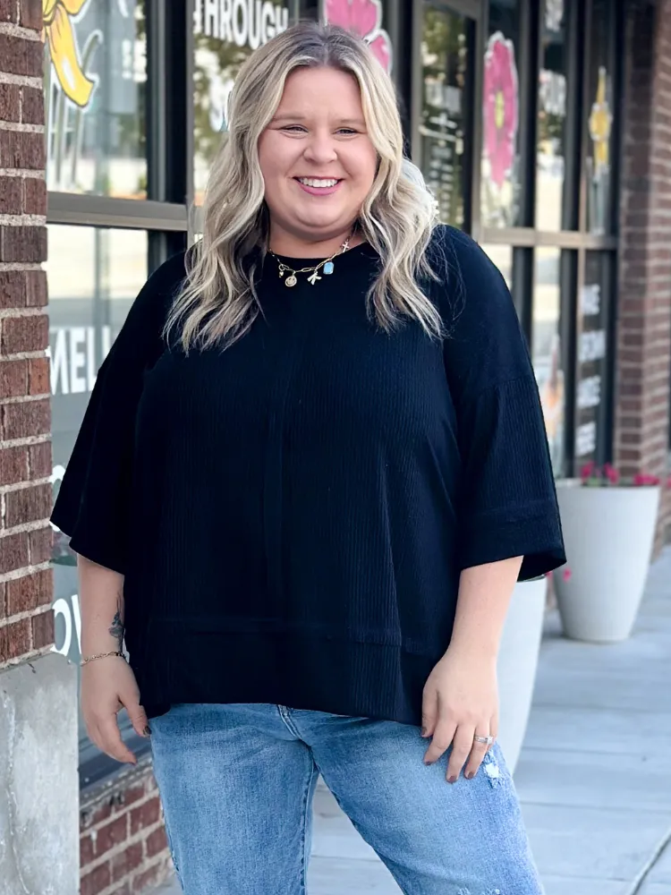 The Mona Top - Black