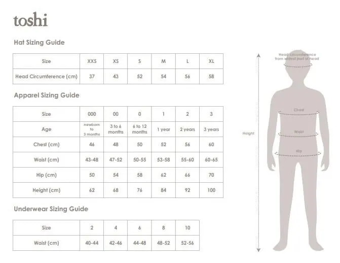 TOSHI SWIM RASHIE L/S CELESTE