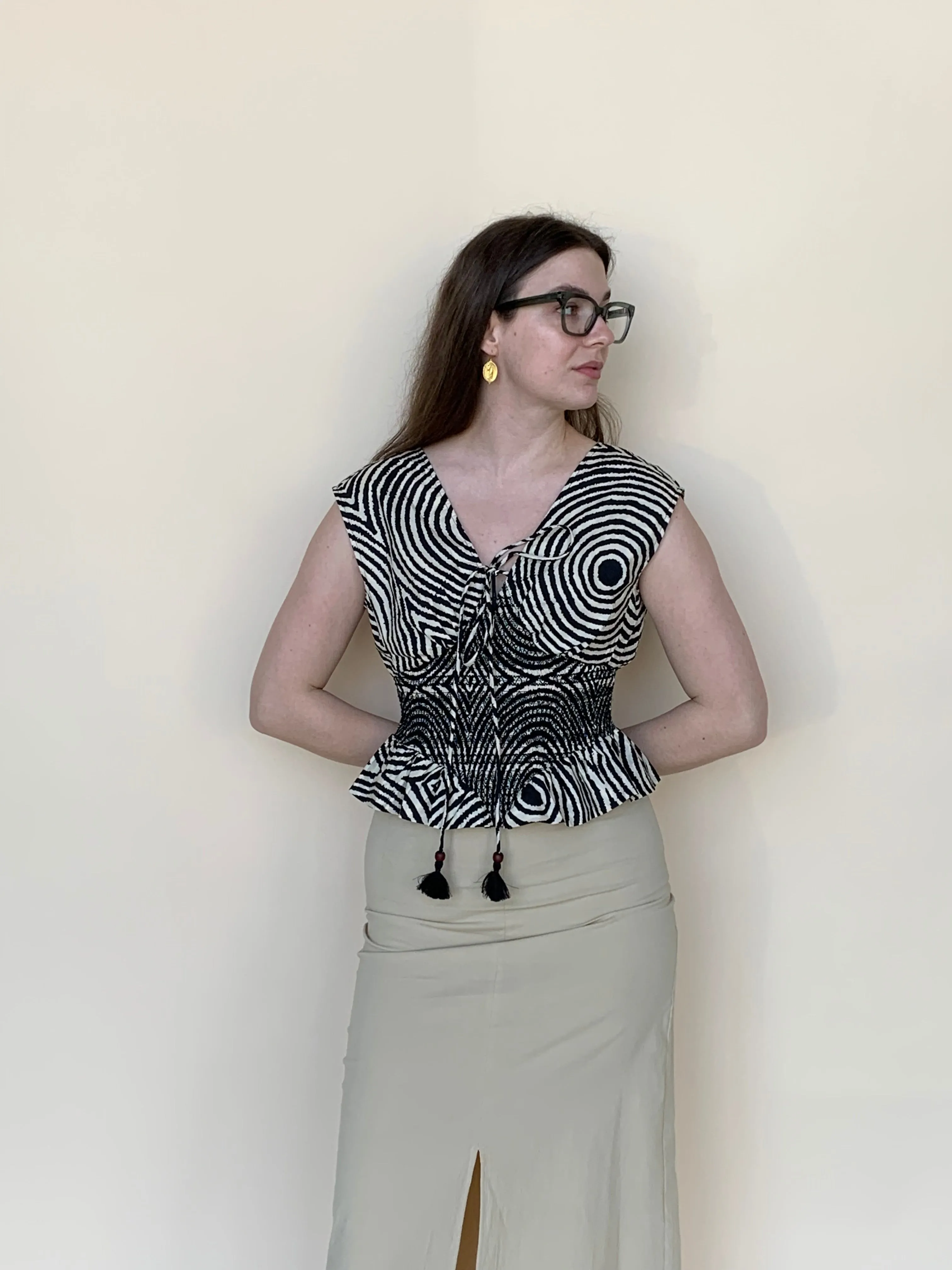 Tracy Reese peplum top