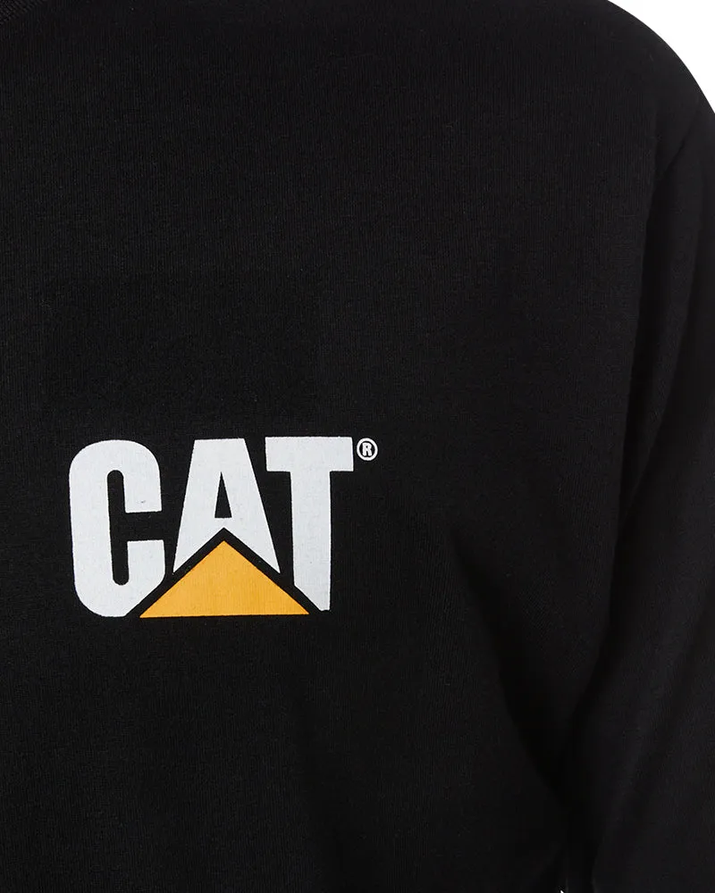 Trademark Banner LS Tee - Black
