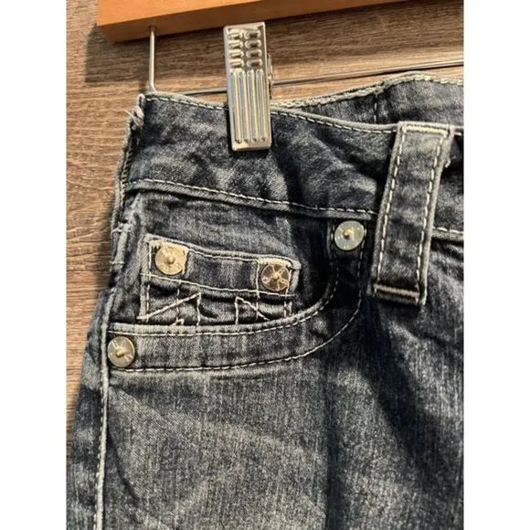 True Religion Skinny Straight Leg Jeans Size 26