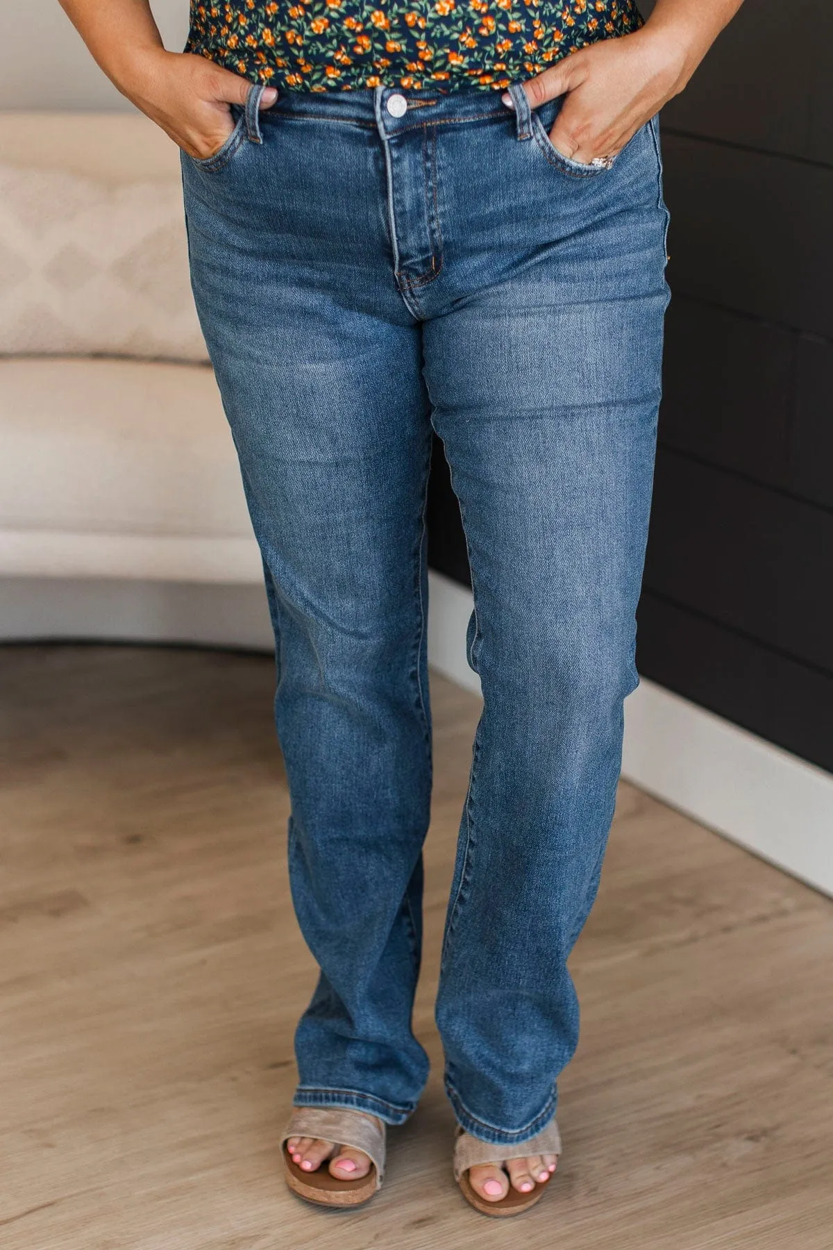 Vervet Bootcut Jeans- Adrina Wash