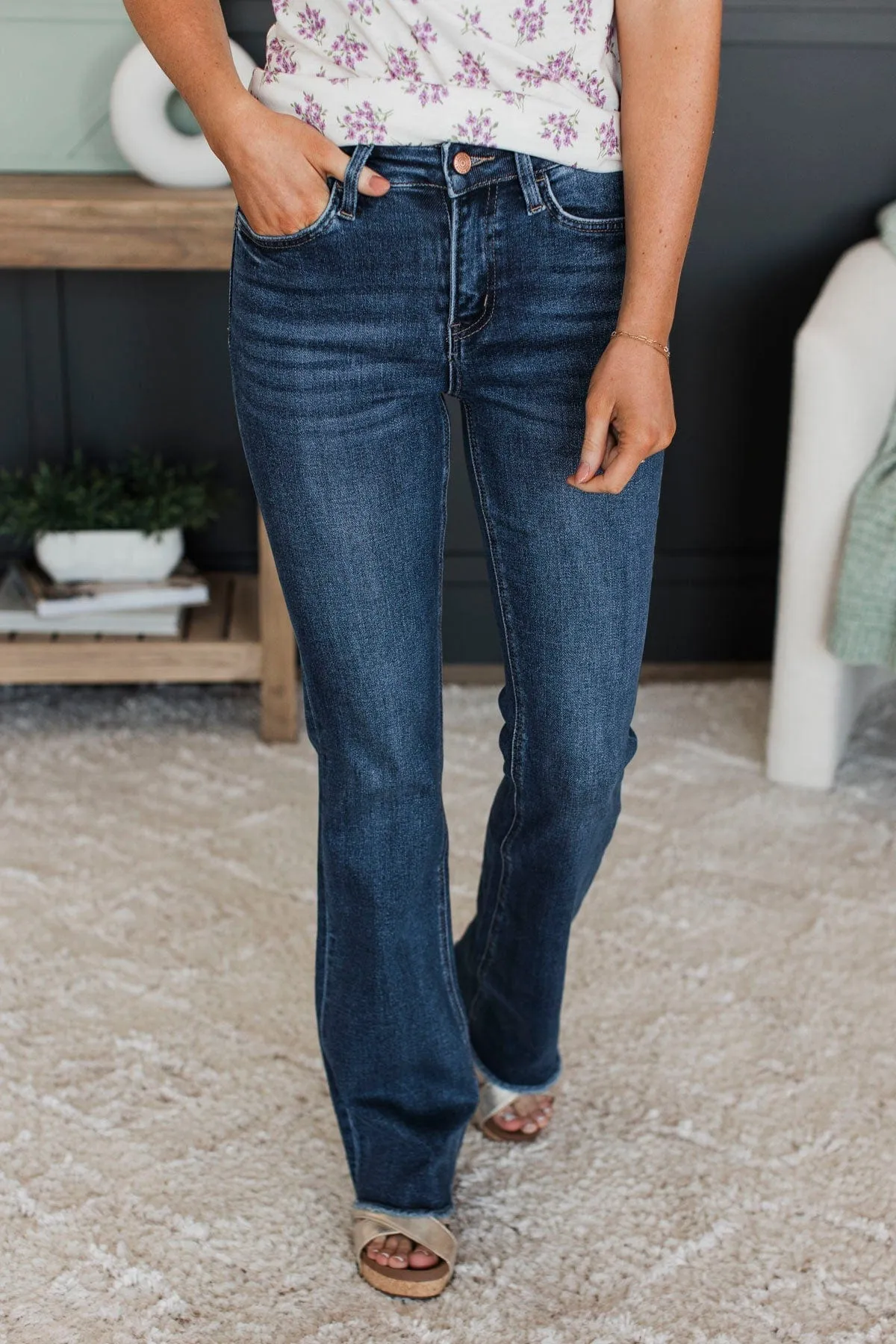 Vervet Bootcut Jeans- Emberly Wash