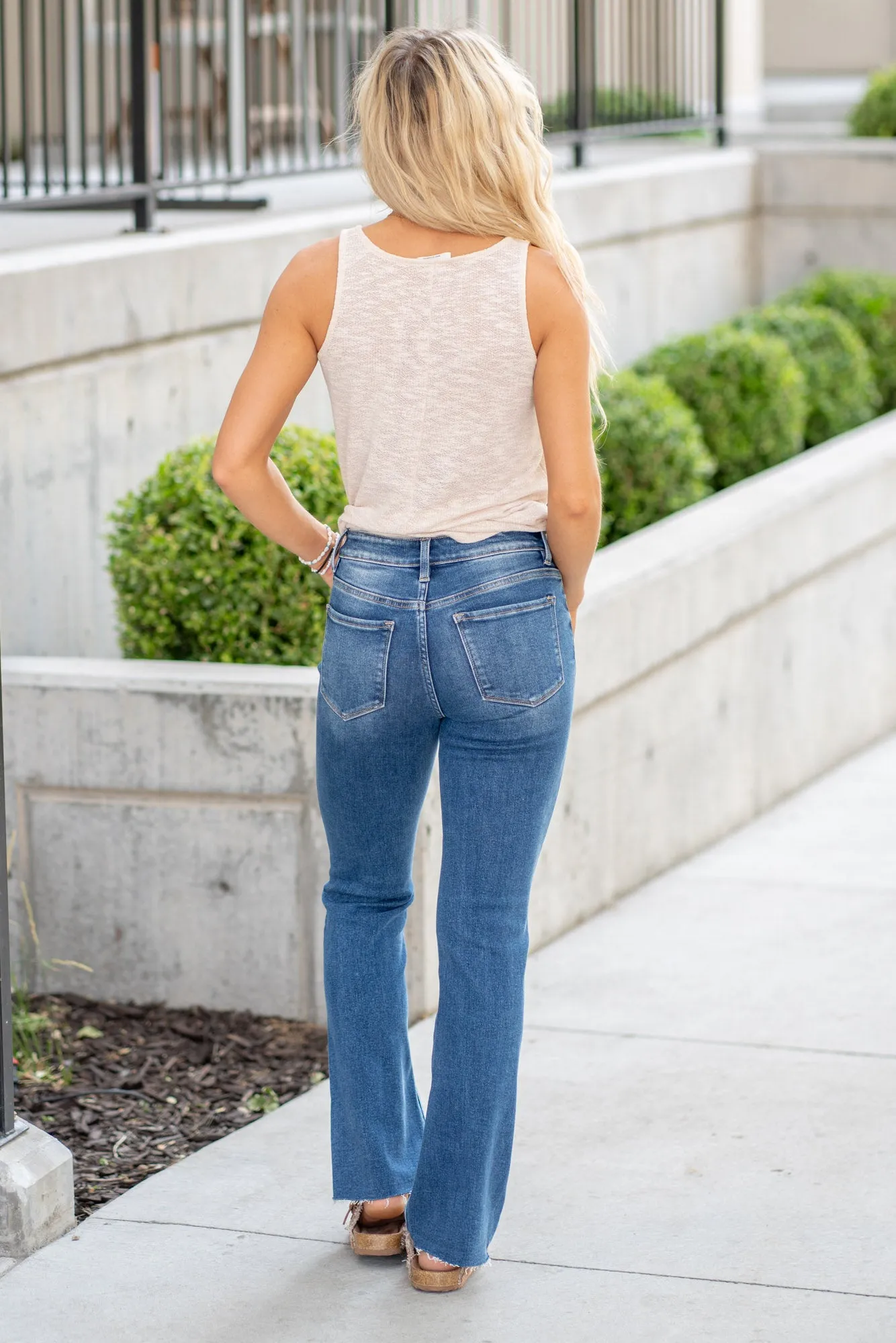 Vigilant Mid Rise Slim Boot Cut