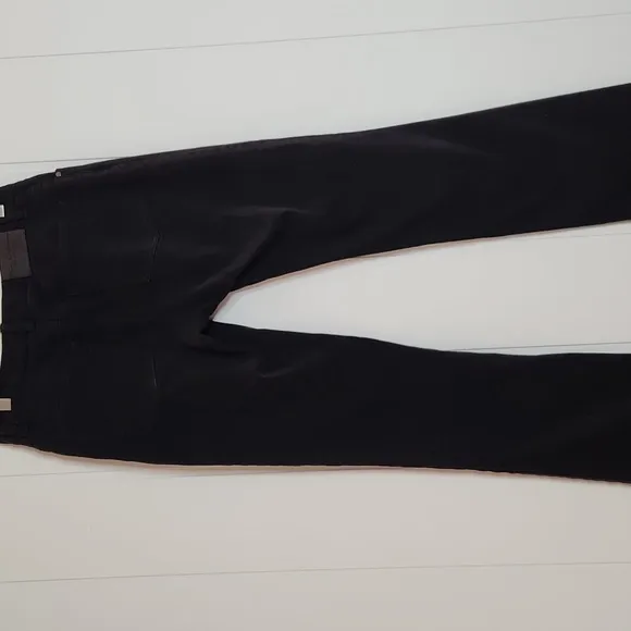Vintage LRL.black label  black straight leg denim jeans size 6