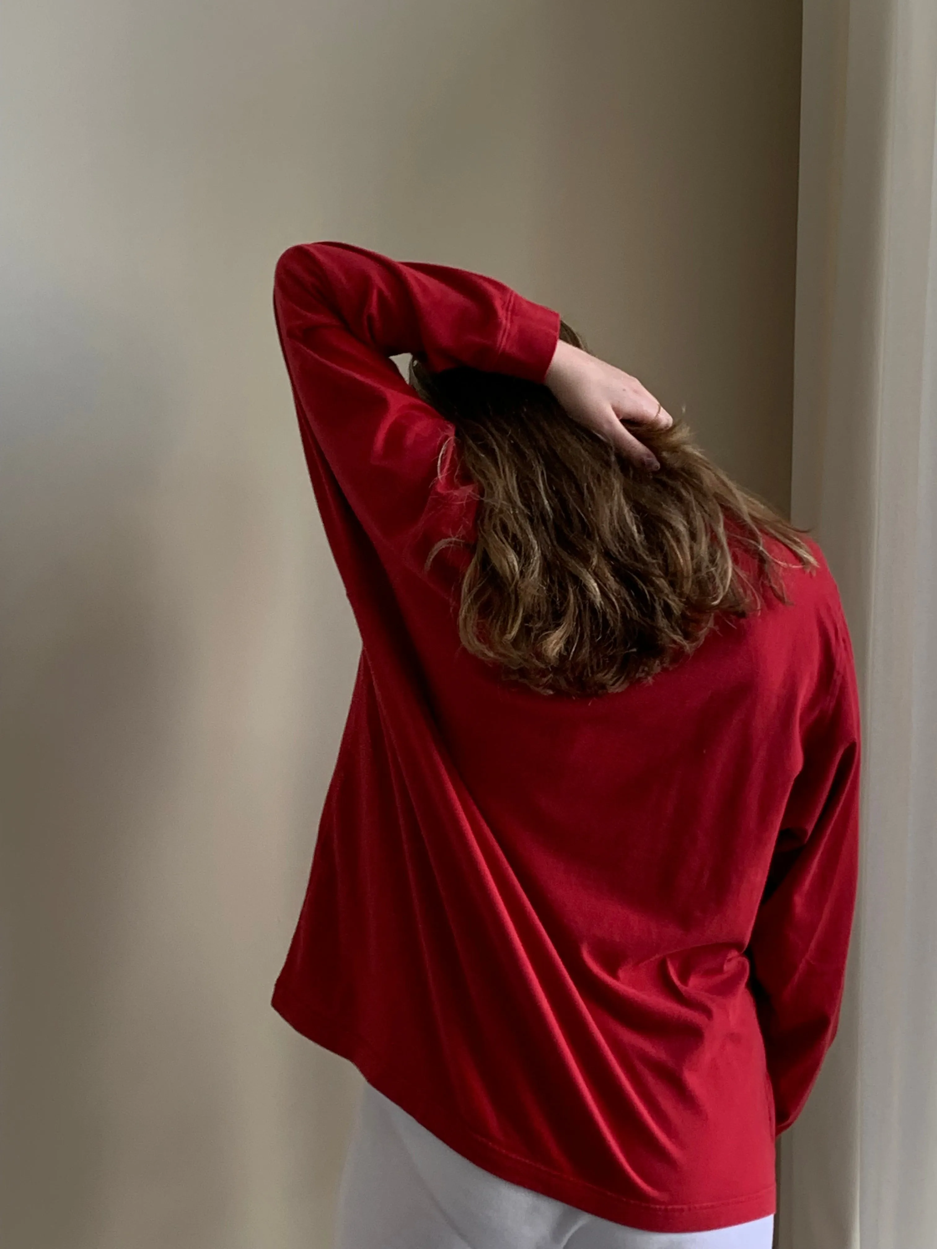 Vintage Reebok mock neck shirt