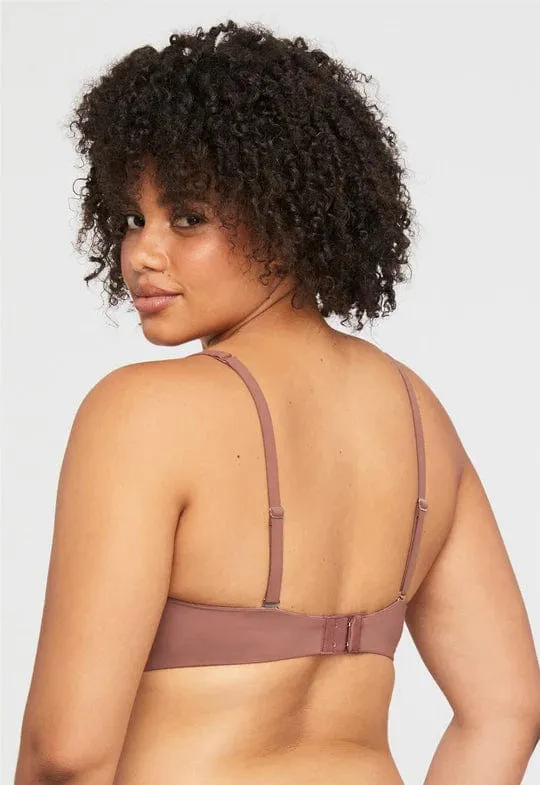 Wire-Free T-Shirt Bra- Pecan