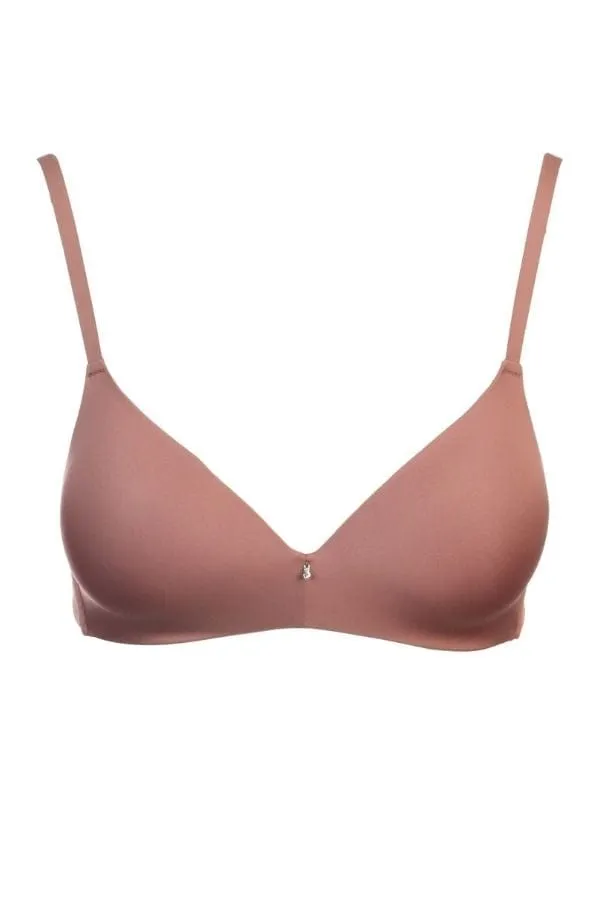 Wire-Free T-Shirt Bra- Pecan