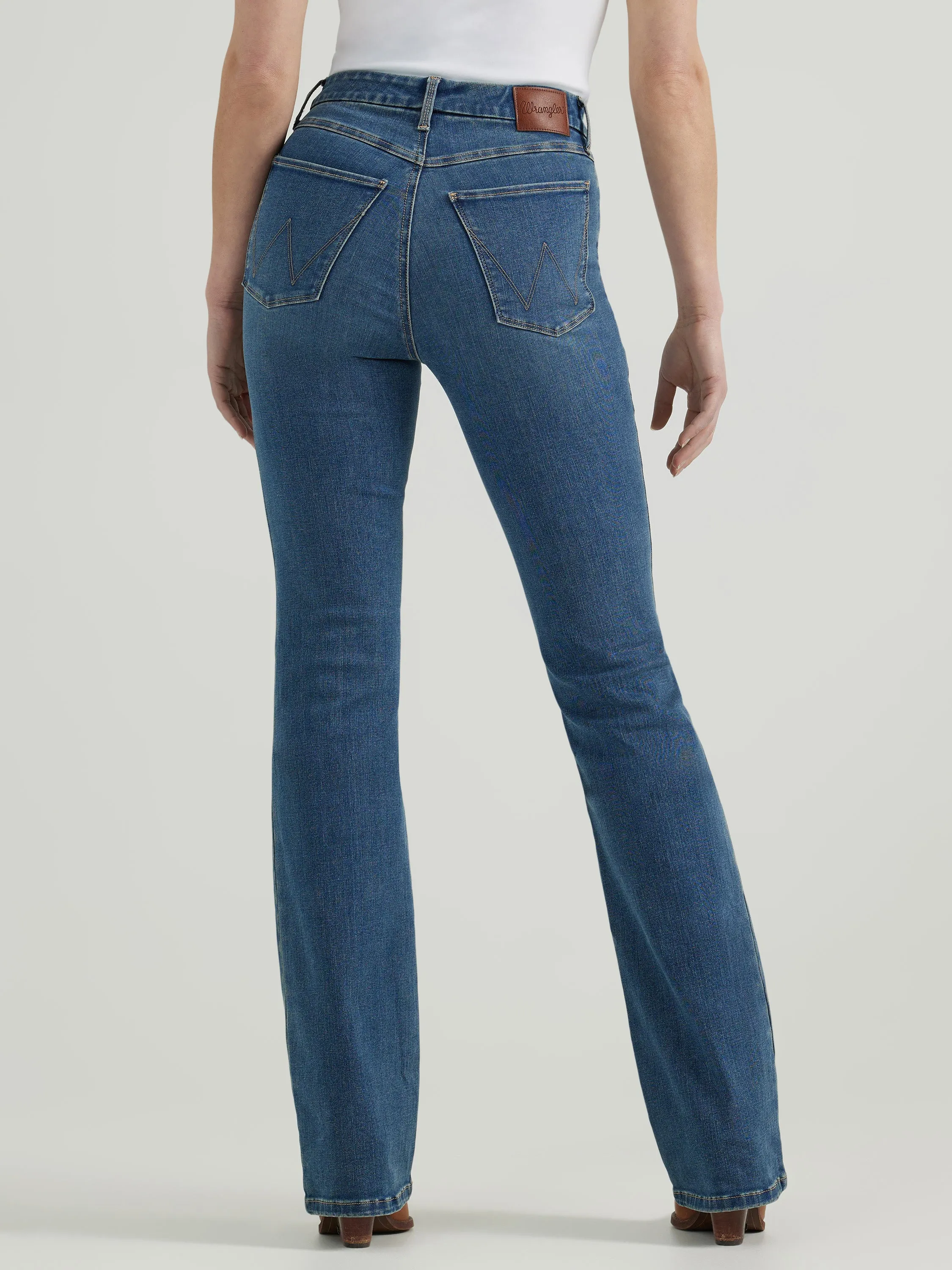 Women's Wrangler Bespoke Ada High Rise Boot Cut Jeans