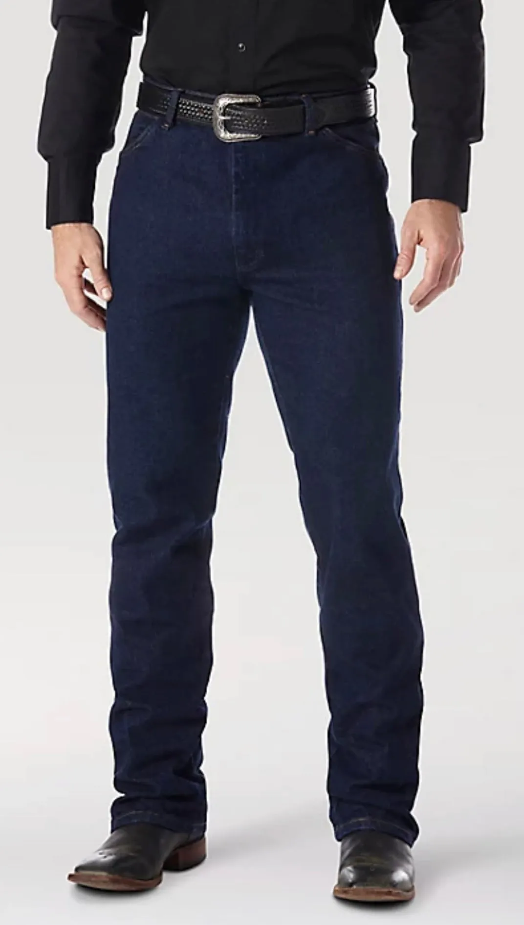 Wrangler Cowboy Cut Bootcut Stretch Navy Blue 947