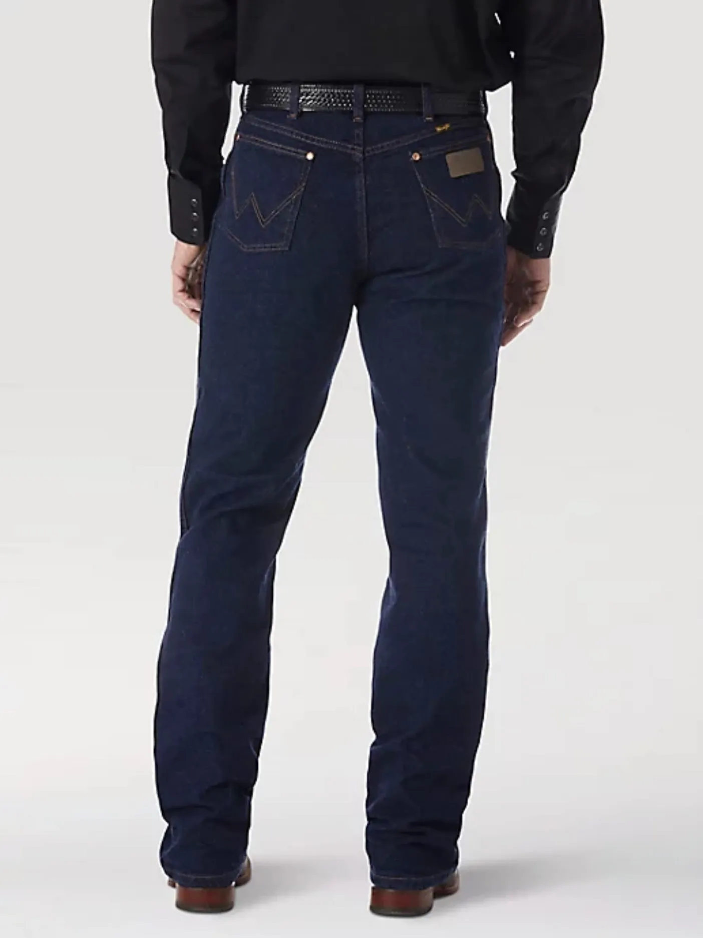 Wrangler Cowboy Cut Bootcut Stretch Navy Blue 947